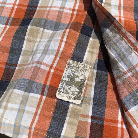 💛 𝅺MENS Timberland Button Up Cotton Shirt Size Small - Picture 3 of 6